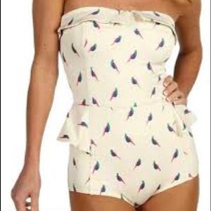 Marc by Marc Jacobs Retro One Piece Swimsuit Size XS